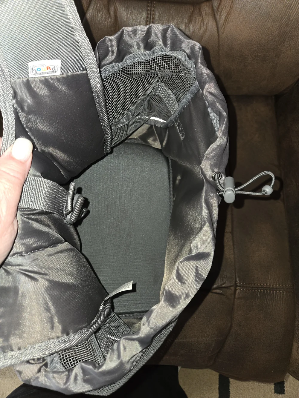 Outward Hound Grey Front-Load PupPak Hands-Free Dog Carrier..OFFERS WELCOME!